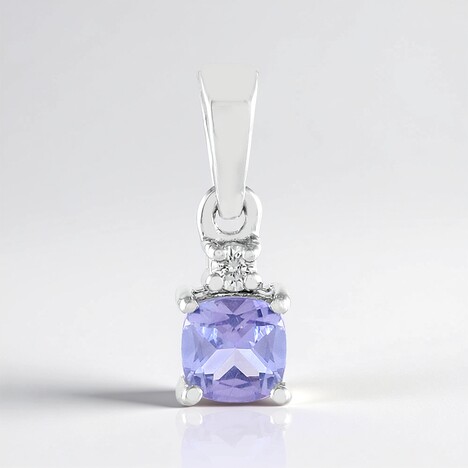 Ciondolo in argento con Tanzanite