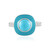 Bague en argent et Turquoise Sleeping Beauty
