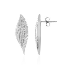 Pendientes en plata con Zircón (de Melo)