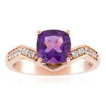 Anillo en oro con Amatista (de Melo Gold)