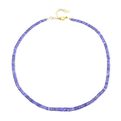 Collier en argent et Tanzanite