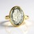 Anello in argento con Ametista Verde