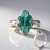 Anello in argento con Grandidierite