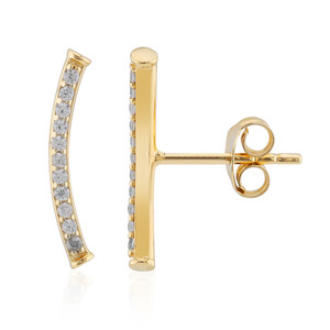 Boucles d'oreilles en argent et Zircon