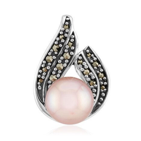Colgante en plata con Perla Ming púrpura (TPC)