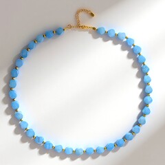 Collana in argento con Quarzo Blu
