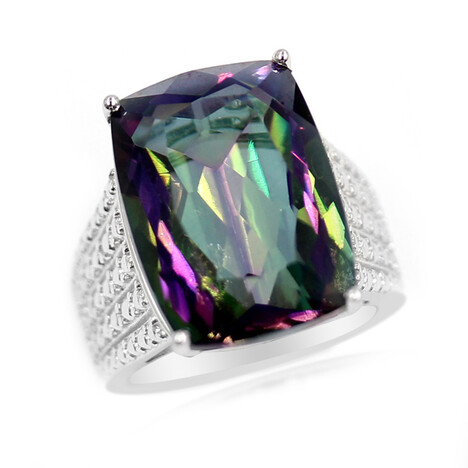 Mystik-Quarz-Silberring