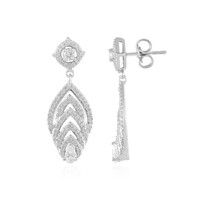 Boucles d'oreilles en argent et Zircon