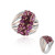 Rhodolite Silver Ring (Gems en Vogue)