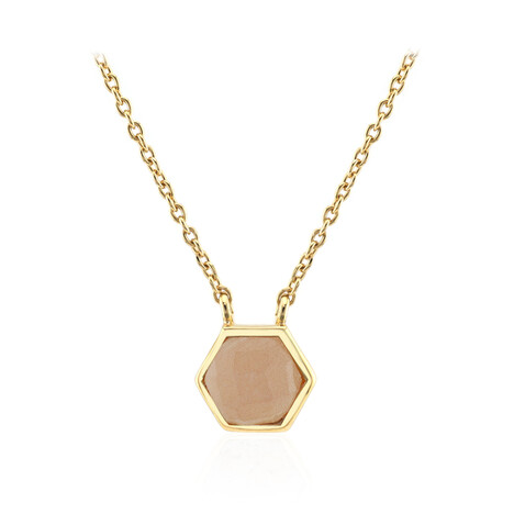 Collana in argento con Avventurina Rossa