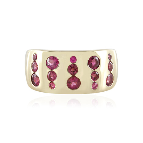 Anillo en oro con Rubelita (de Melo)