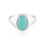 Bague en argent et Amazonite