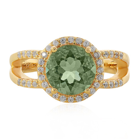 Anillo en plata con Fluorita de Esperanza