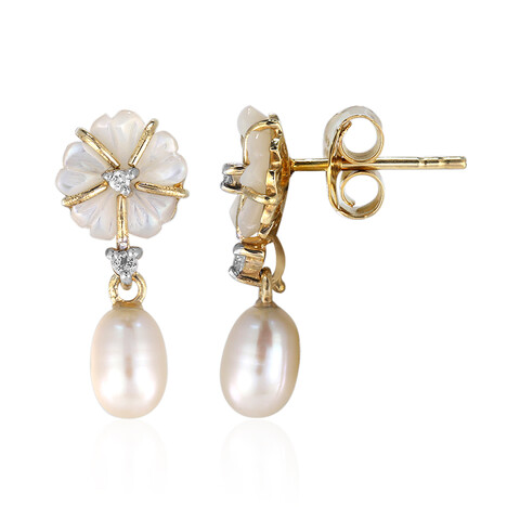 Orecchini in argento con Madreperla