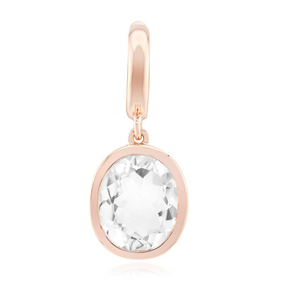 Weißer Quarz-Silberanhänger (TPC)