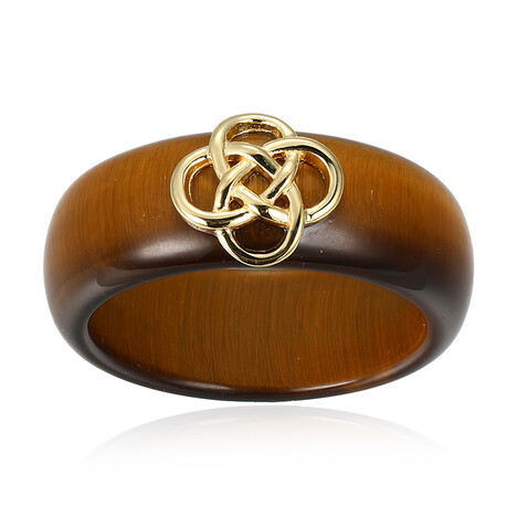 Anillo en plata con Ojo de tigre