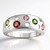 Anillo en plata con Turmalina rosa de Brasil (de Melo Essence)