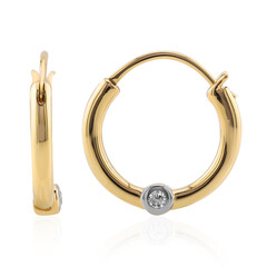 Orecchini in oro con Diamante SI1 (G)
