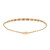 375er Gelbgold-Kordelarmband - 1,83 g - 19 cm
