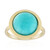 Zilveren ring met een amazoniet