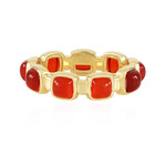 Anillo en plata con Cornalina (KM by Juwelo)