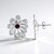 Orecchini in argento con Rodolite (de Melo Essence)