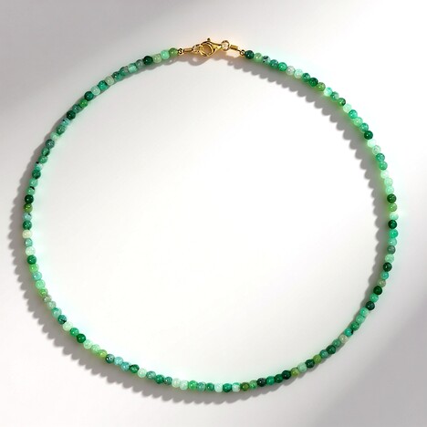 Collana in argento con Smeraldo Brasiliano