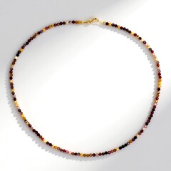 Collana in argento con Mokaite