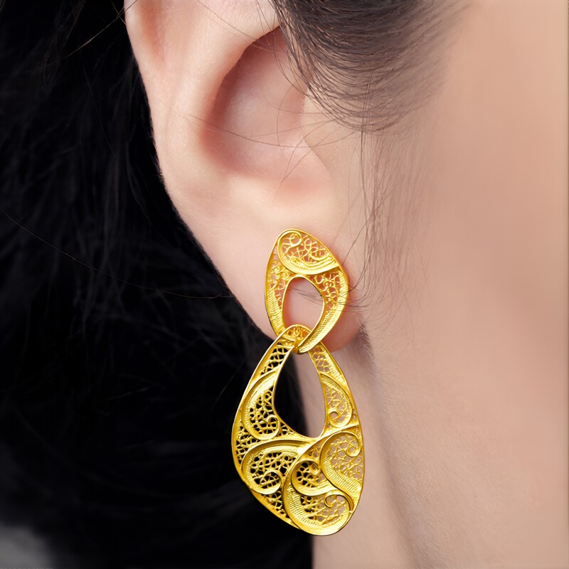 Silberohrringe (Joias do Paraíso)