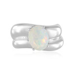 Zilveren ring met een AAA Welo-opaal (de Melo Essence)