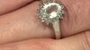 Bague en argent et Orthose