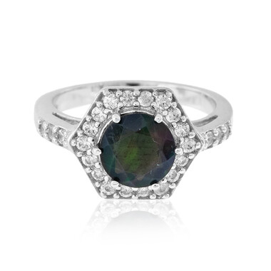 Anello in argento con Opale Mezezo