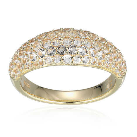 Bague en argent et Topaze blanche (Adela Silber)