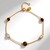 Bracciale in argento con Quarzo Fumè
