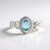 Anello in argento con Zircone Ratanakiri