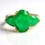 Anello in argento con Smeraldo pozzo D8 (Gems en Vogue)