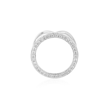 Pendentif en argent et Zircon (MONOSONO COLLECTION)