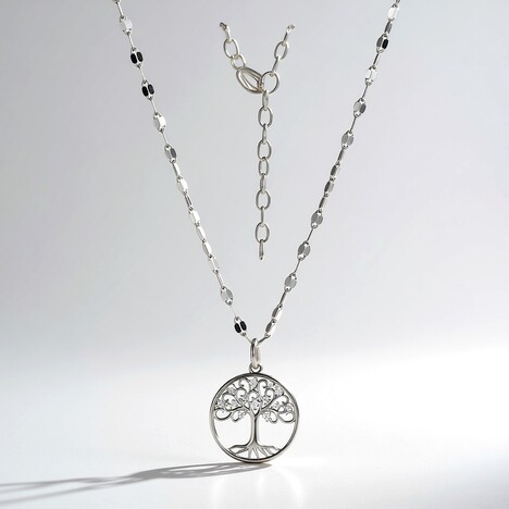Collana in argento con Zircone