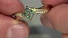Anillo en oro con Alejandrita (de Melo)