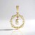 Ciondolo in oro con Perla d'Acqua Dolce Bianca (Ornaments by de Melo)