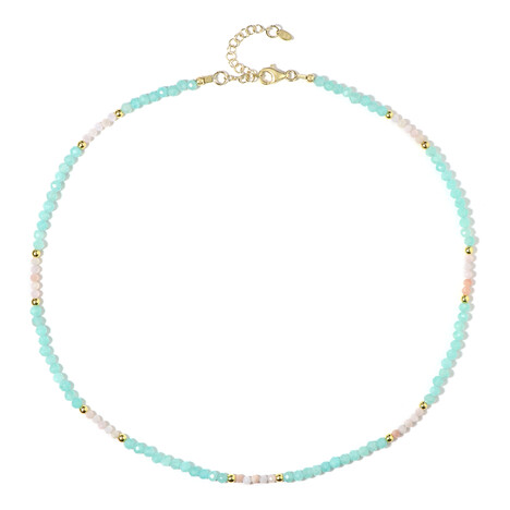 Collar en plata con Amazonita