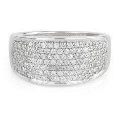 Bague en argent et Zircon