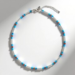 Collana in argento con Quarzo Bianco