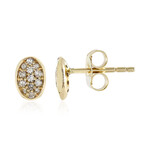 Orecchini in oro con Diamante I2 (I) (de Melo Gold)