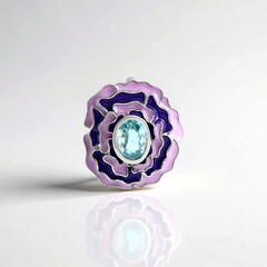 Ciondolo in argento con Zircone Ratanakiri (SAELOCANA)