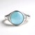 Anello in argento con Larimar
