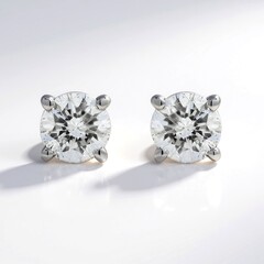 Orecchini in oro con Diamante SI2 (H)