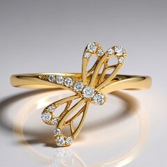 Anello in oro con Diamante SI1 (H)