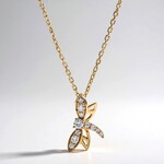 Collana in oro con Diamante SI2 (H) (CIRARI)