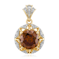 Pendentif en or et Sphalérite de Bulgarie